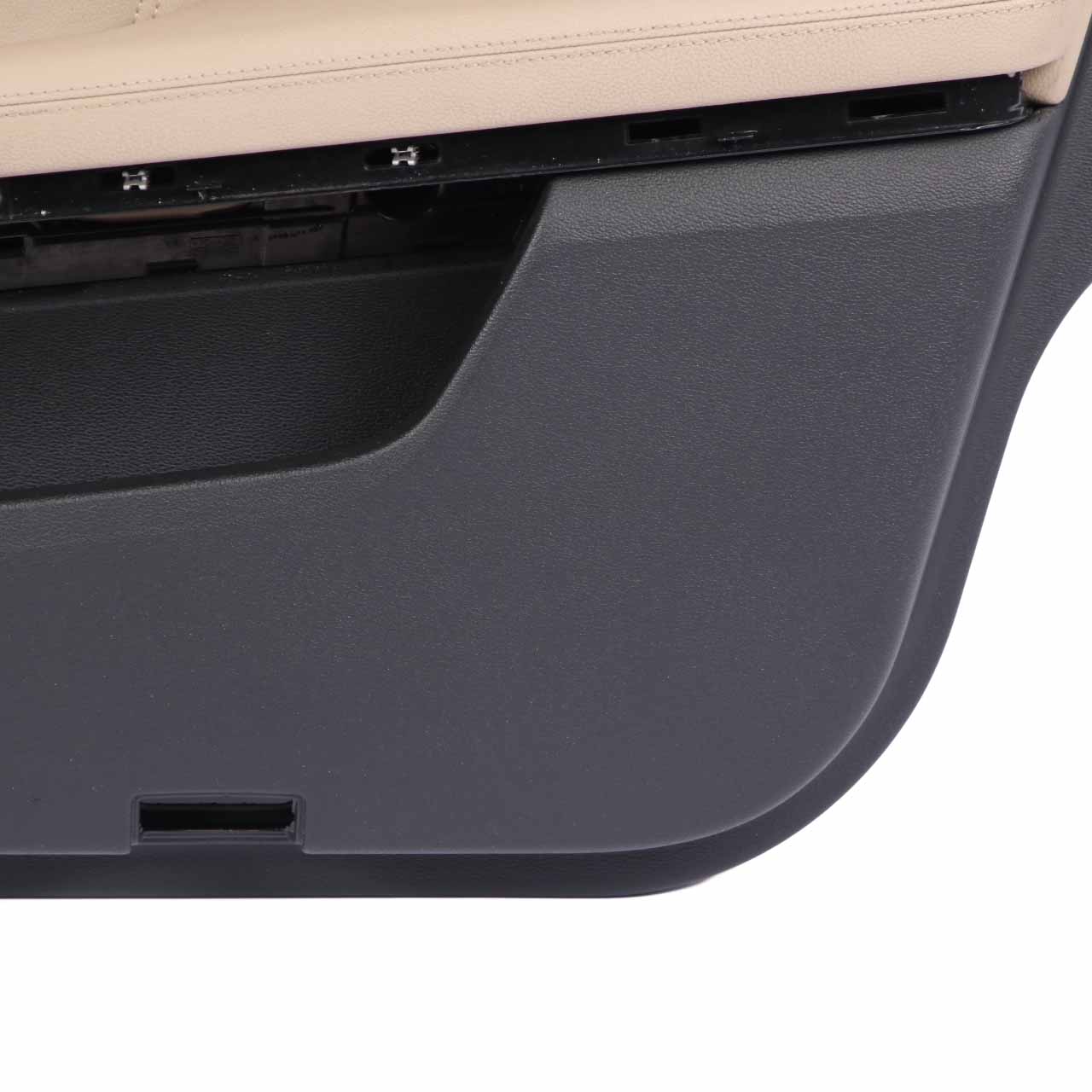 Mercedes W212 Door Card Front Right O/S Trim Panel Black Beige Leather