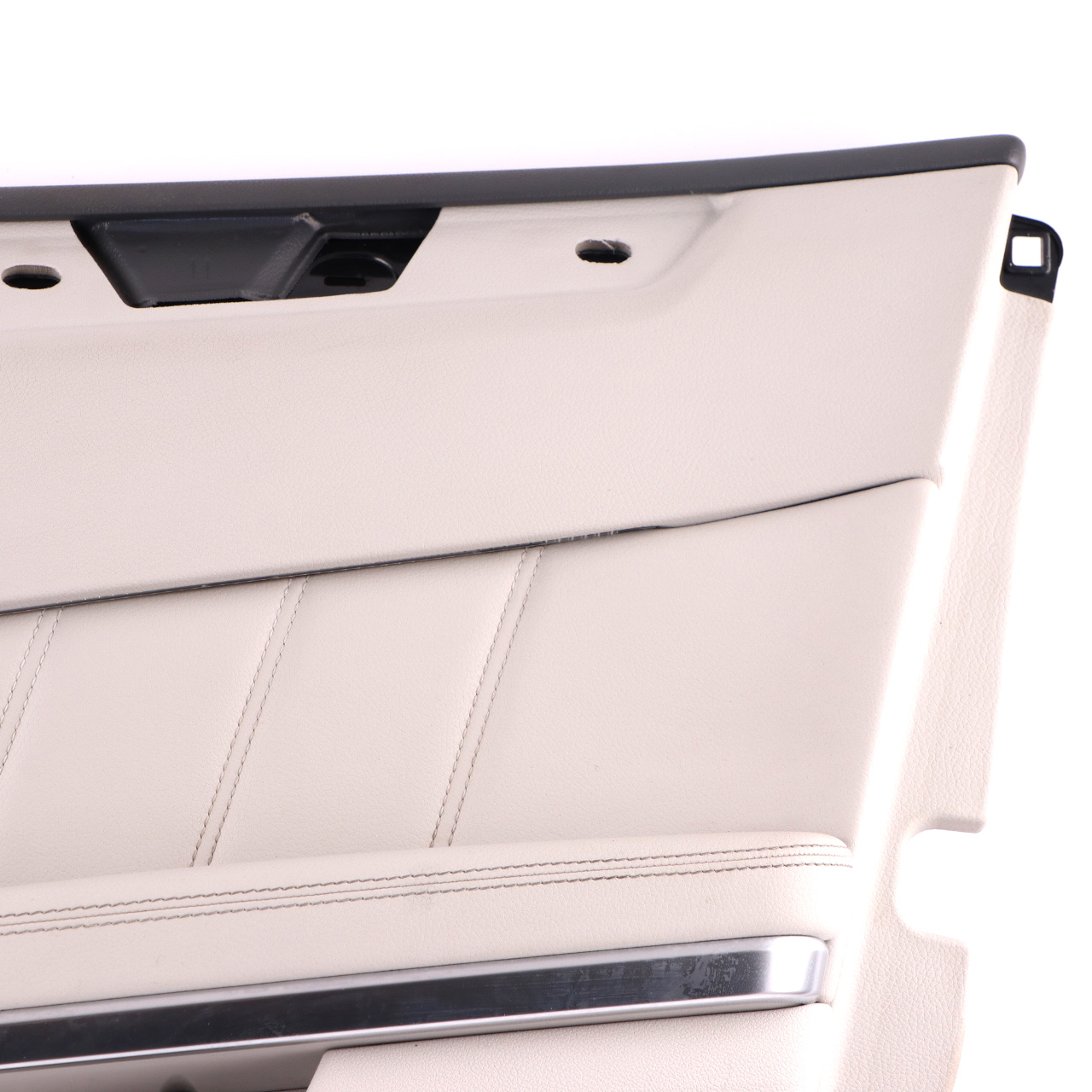 Mercedes W212 Door Card Front Right O/S Door Trim Panel Beige Leather