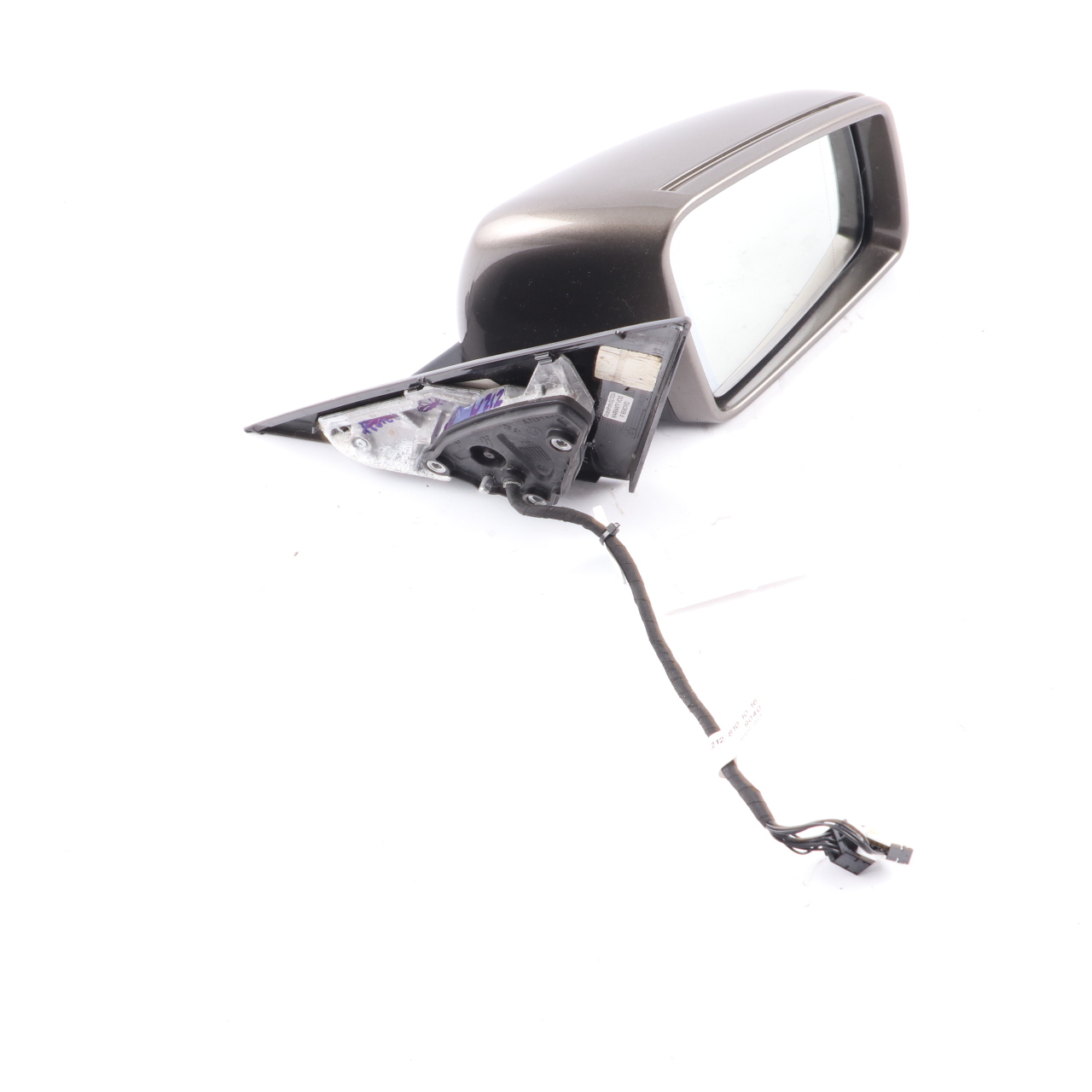 Mercedes W212 Wing Mirror Auto Dip Door Right O/S Outside Indium Grey - 963