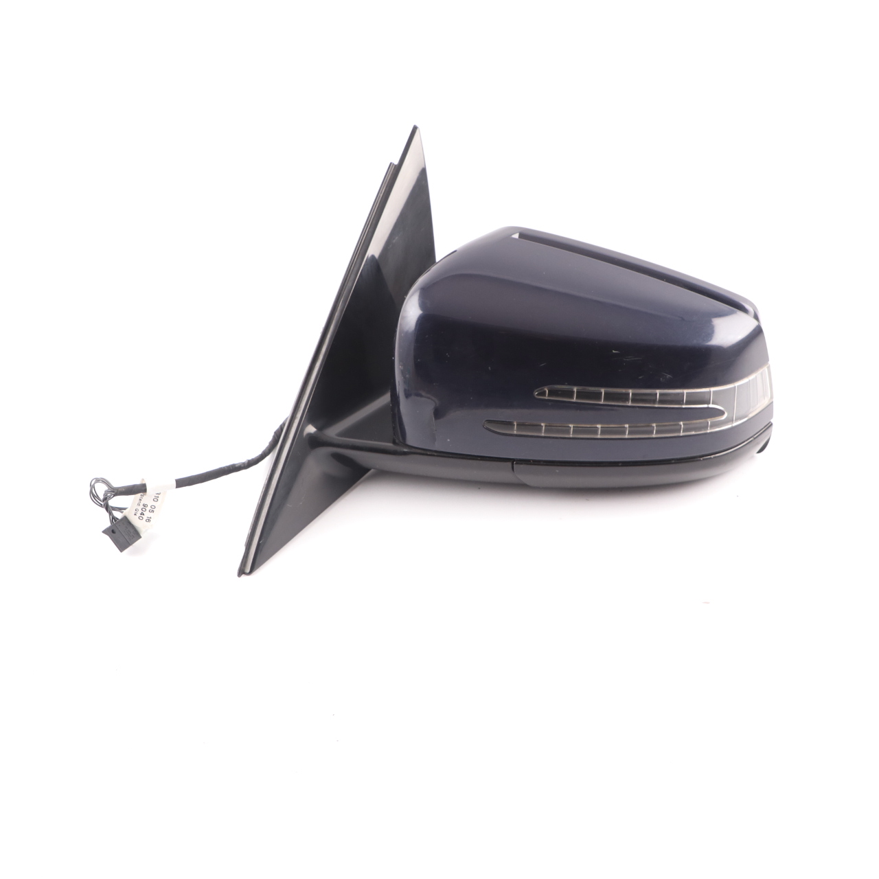 Mercedes W212 Wing Mirror Auto Dip Door Left N/S Outside Tanzanite Blue - 359