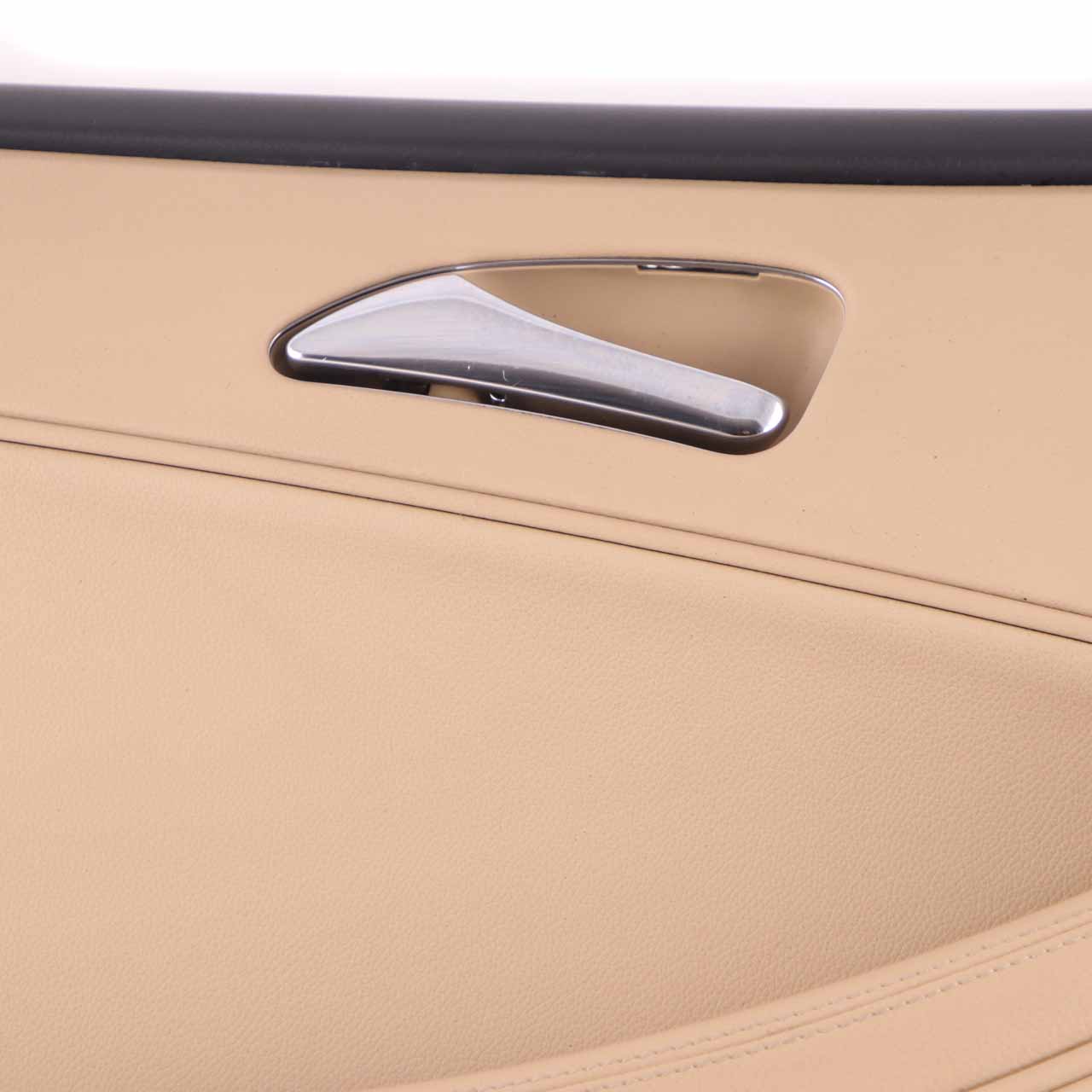 Door Card Mercedes W219 Front Left N/S Door Trim Panel Cover Leather Brown