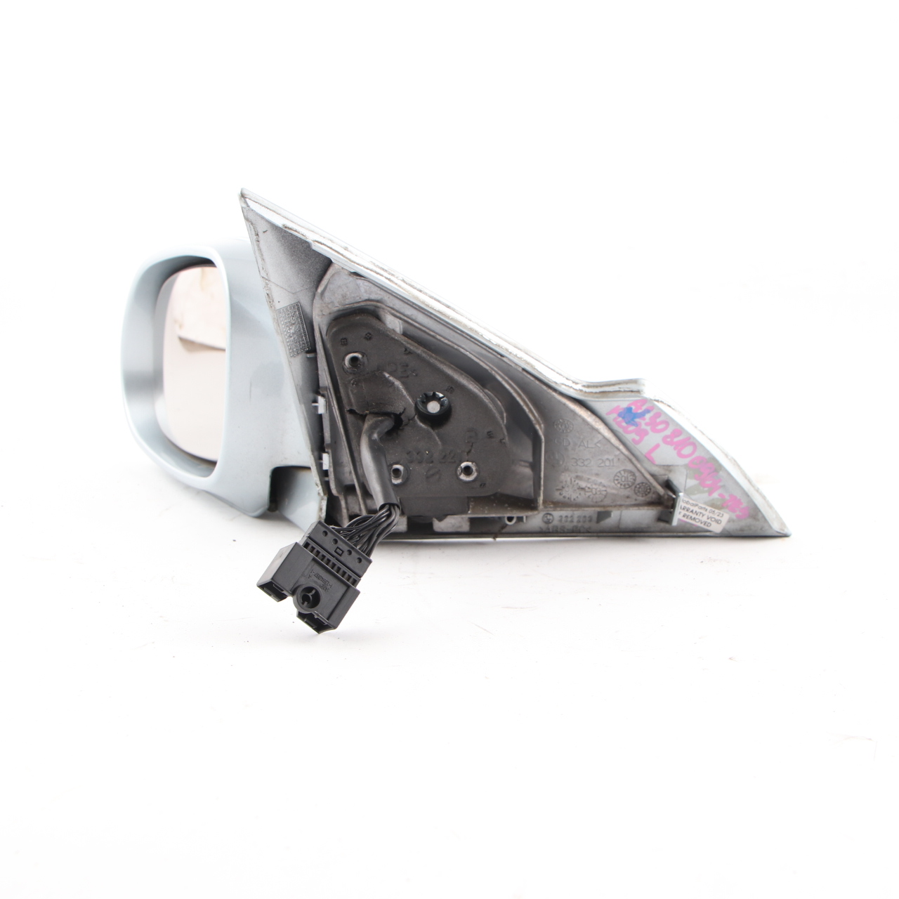 Mercedes CLK W209 Wing Mirror Left Door N/S Tellurium Silver Metallic - 762