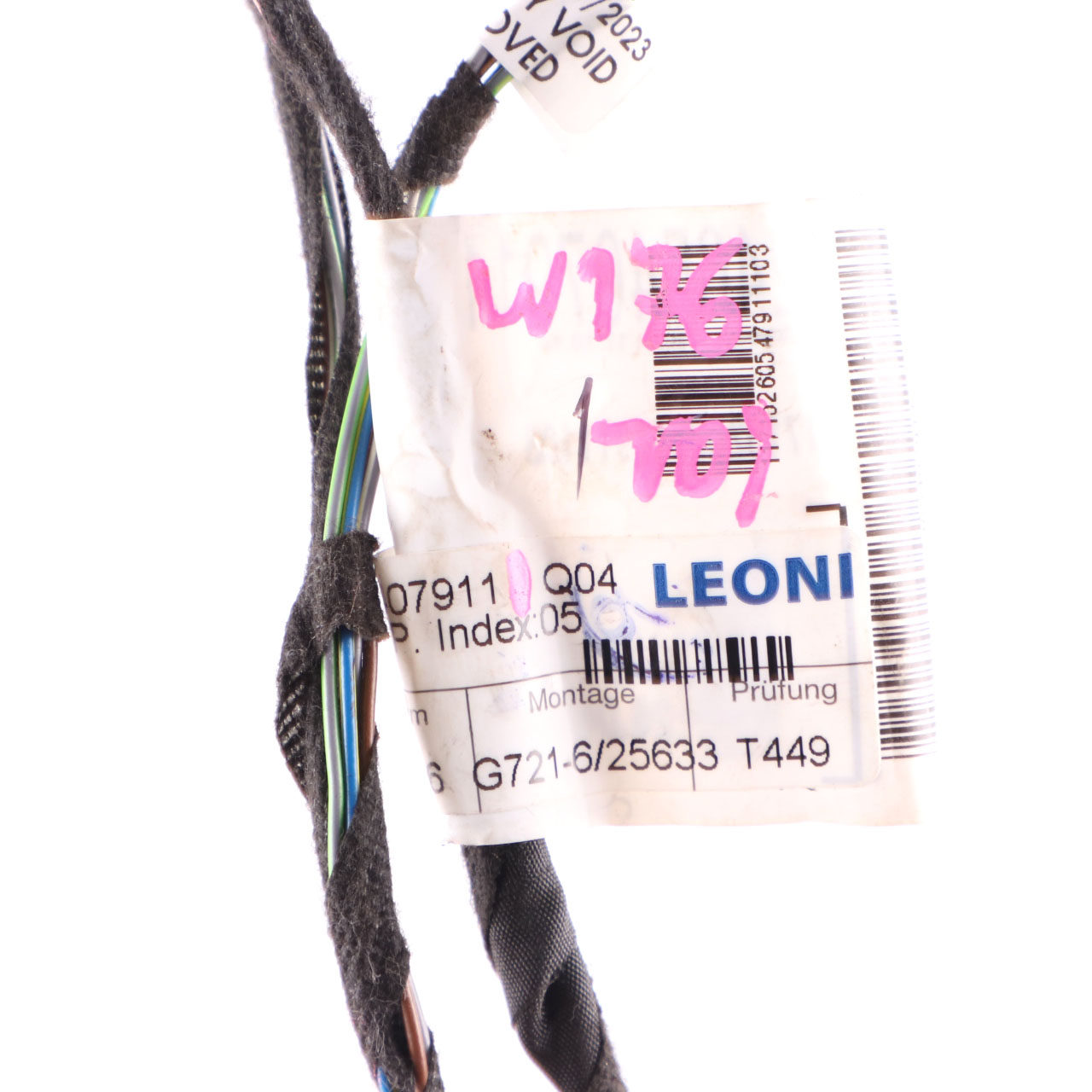 Door Harness Mercedes W176 W246 Cable Loom Wiring Front Right O/S A2465407911