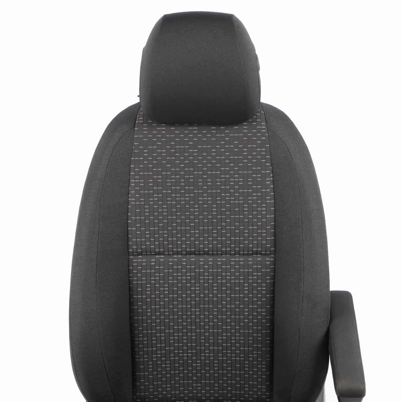 Front Seat Mercedes W447 Sprinter Right O/S Cloth Fabric Caluma Black Lumbar