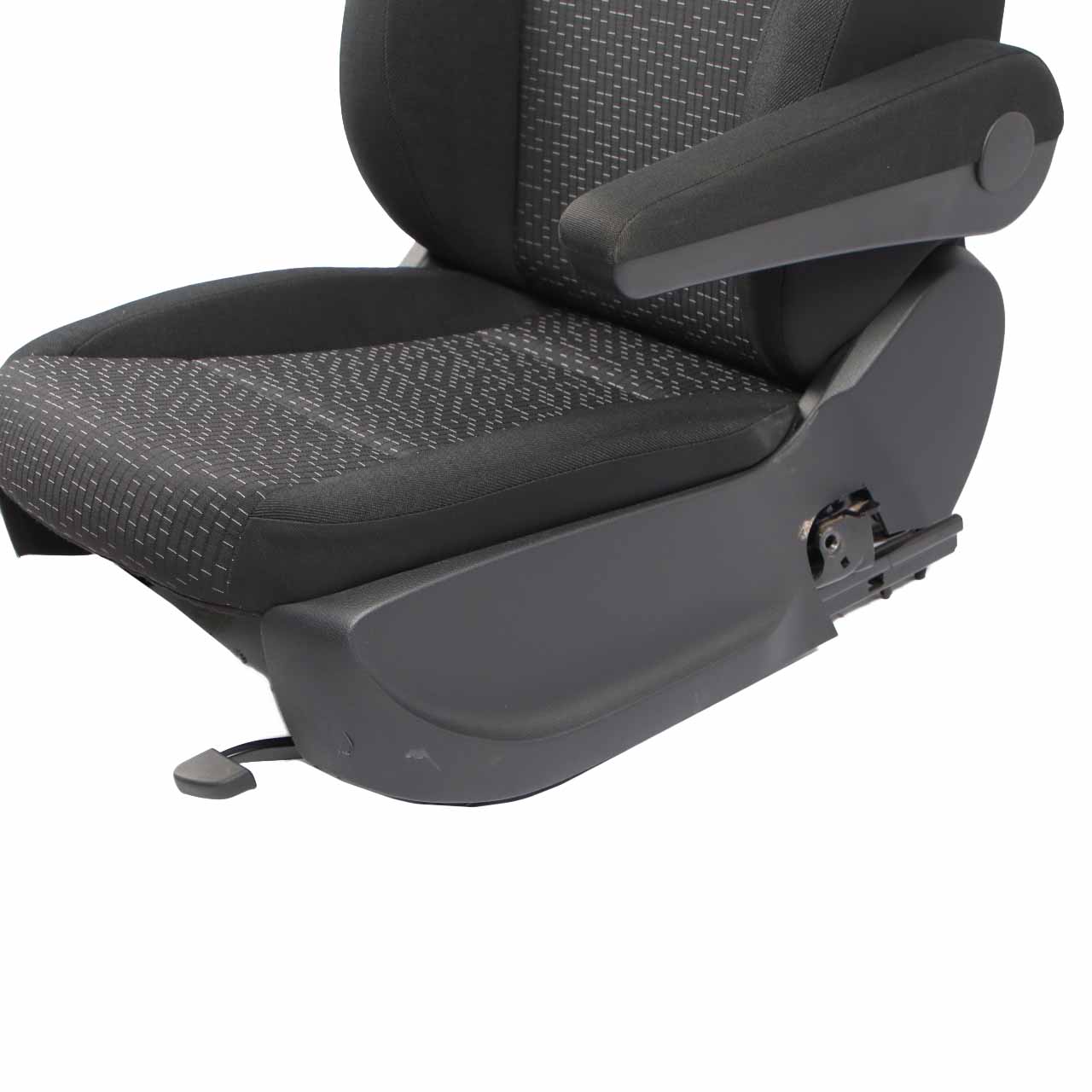 Front Seat Mercedes W447 Sprinter Right O/S Cloth Fabric Caluma Black Lumbar