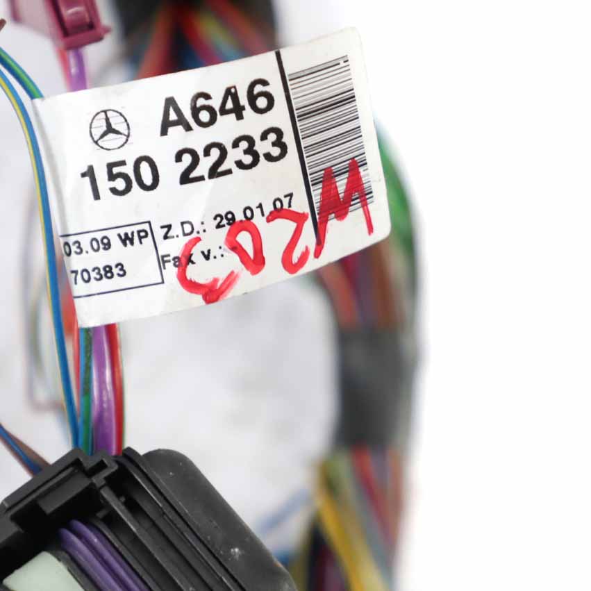 Mercedes W203 OM646 Diesel Engine Wiring Harness Loom Cable A6461502233