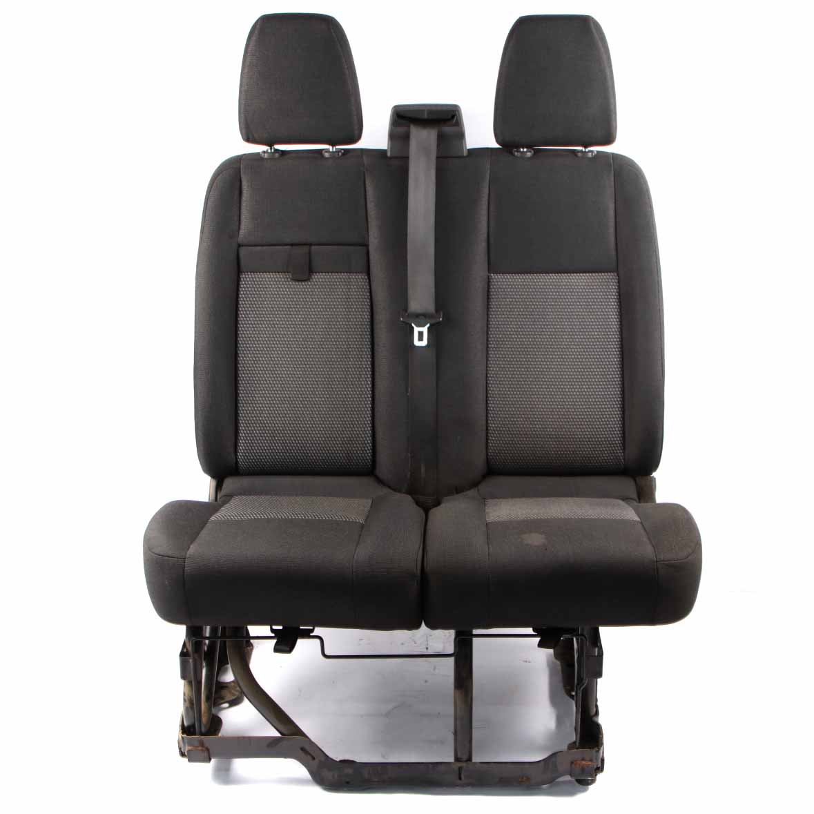 Ford Transit Front Seat Left N/S Passenger Side Double Seat Cloth Grey