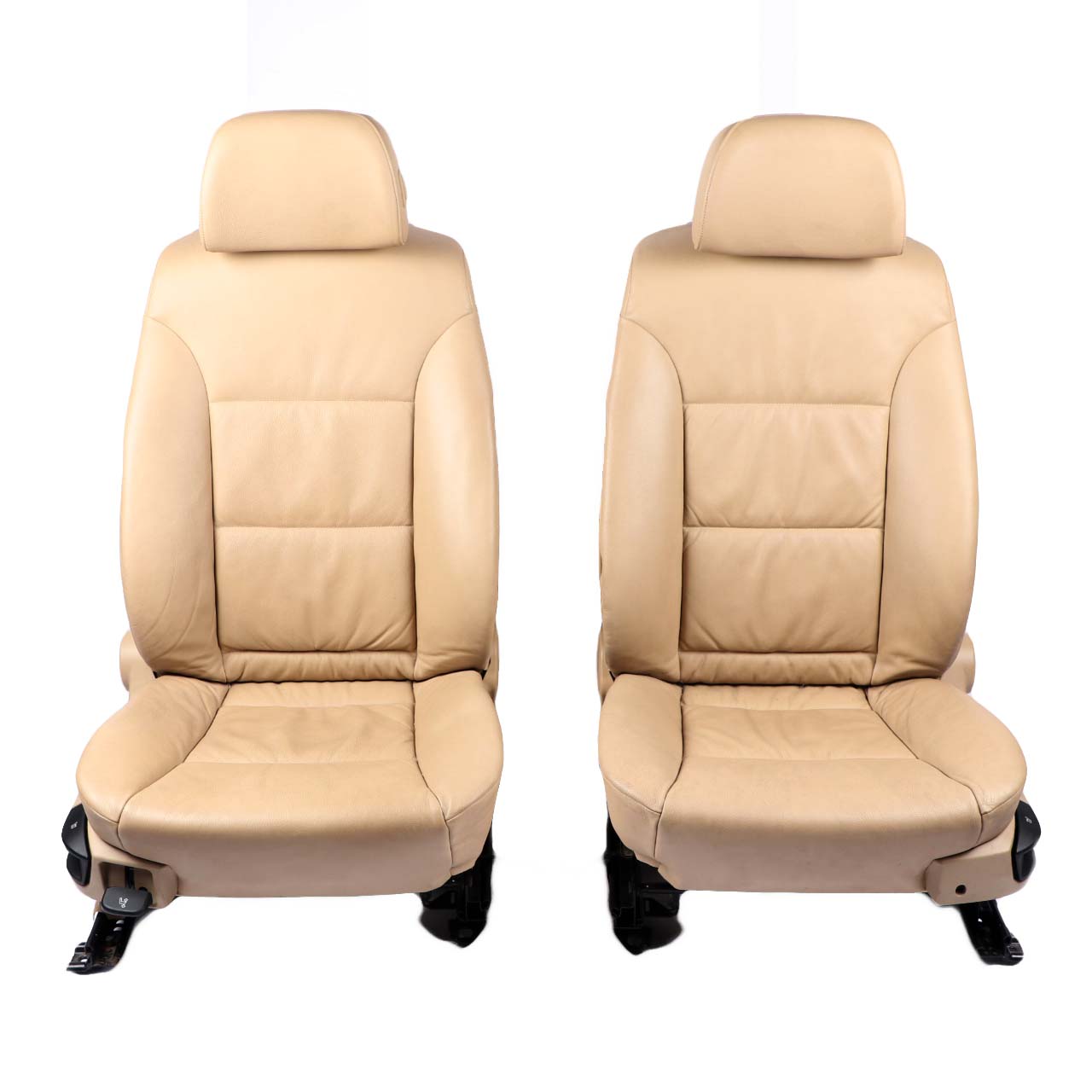 BMW 5 Series E60 LCI Saloon Leather Dakota Beige Interior Seats Front Rear Seat