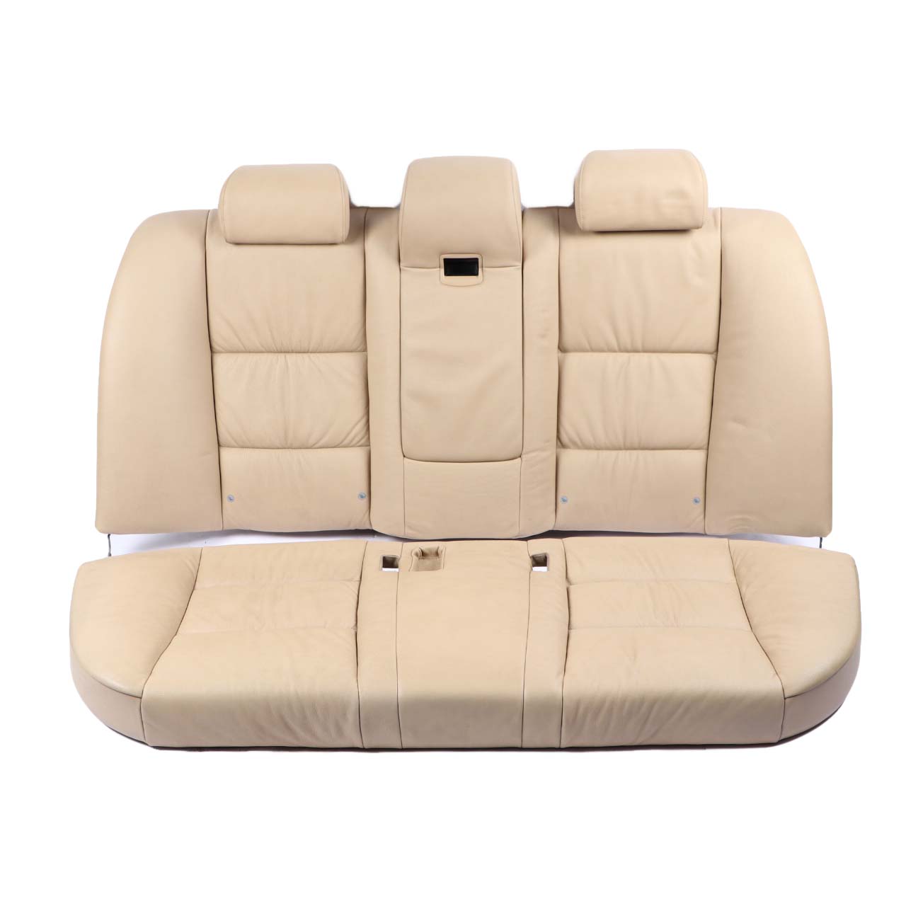 BMW 5 Series E60 LCI Saloon Leather Dakota Beige Interior Seats Front Rear Seat