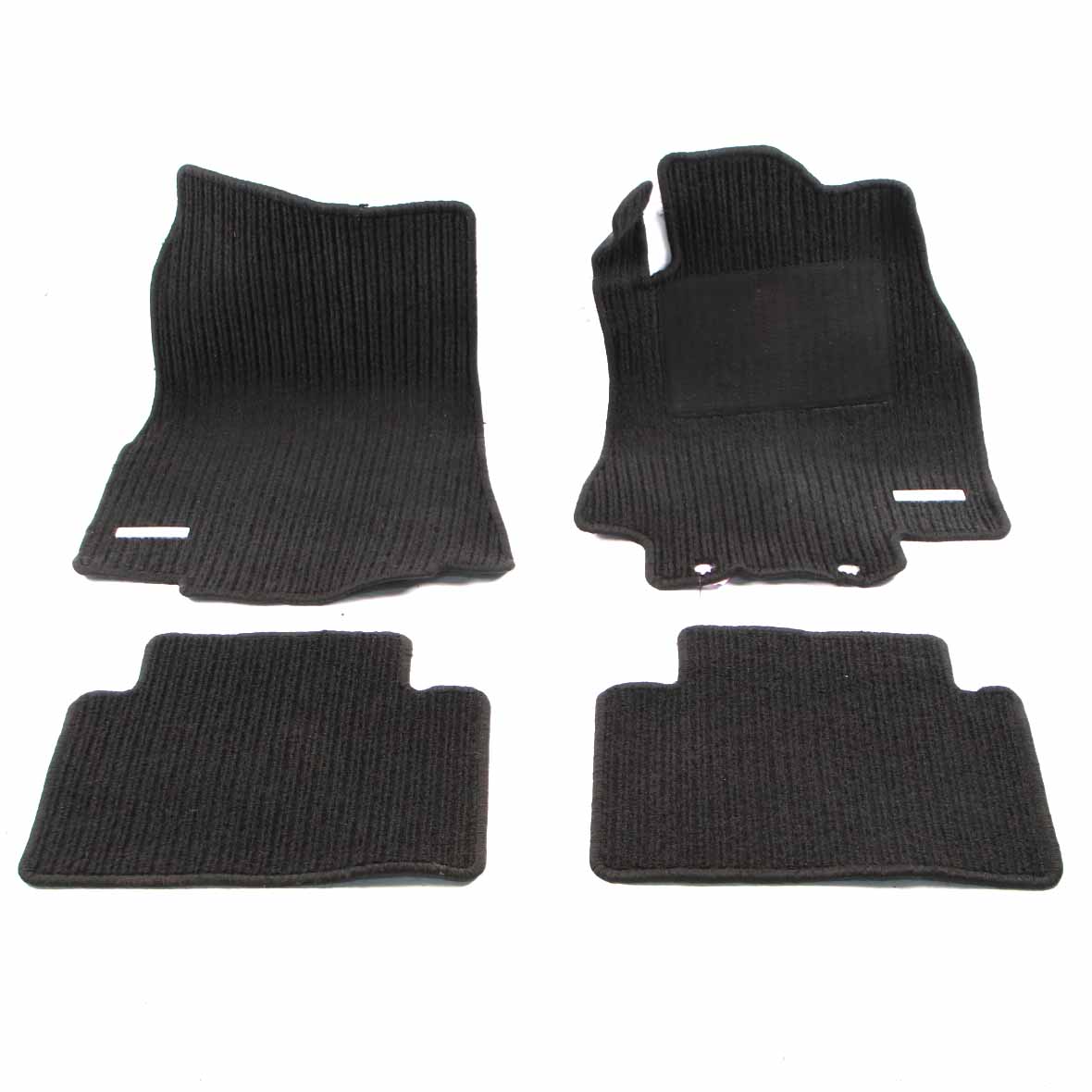 Mercedes W245 Floor Mats Set Interior Front Rear Footwell Floor Covers Black