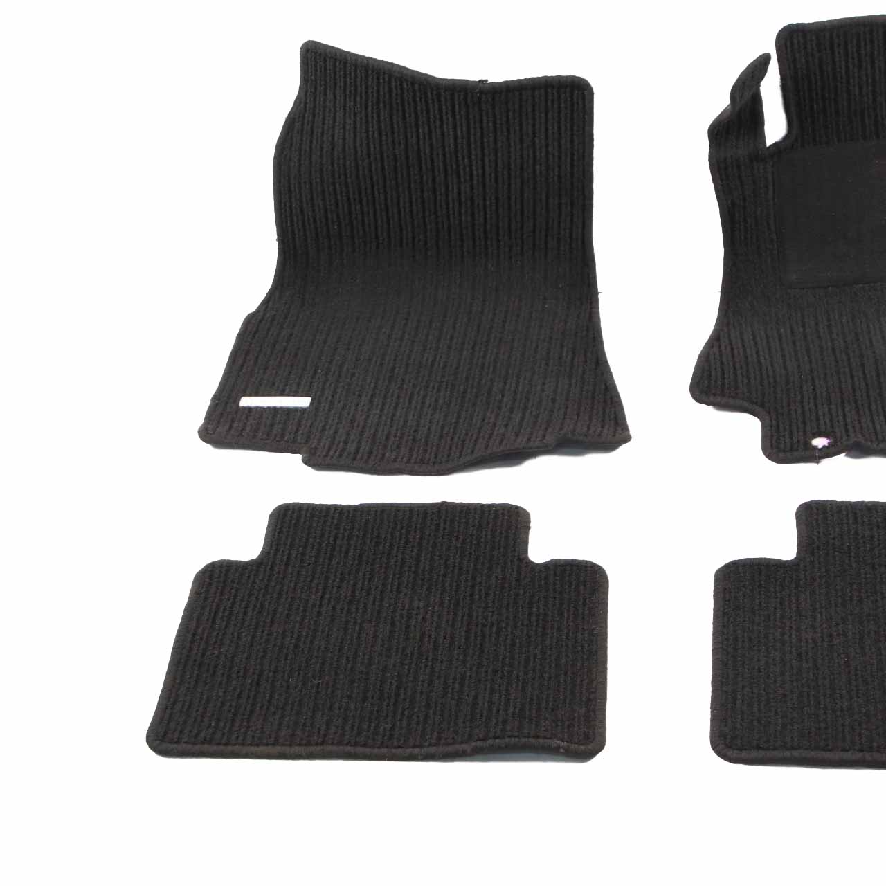 Mercedes W245 Floor Mats Set Interior Front Rear Footwell Floor Covers Black