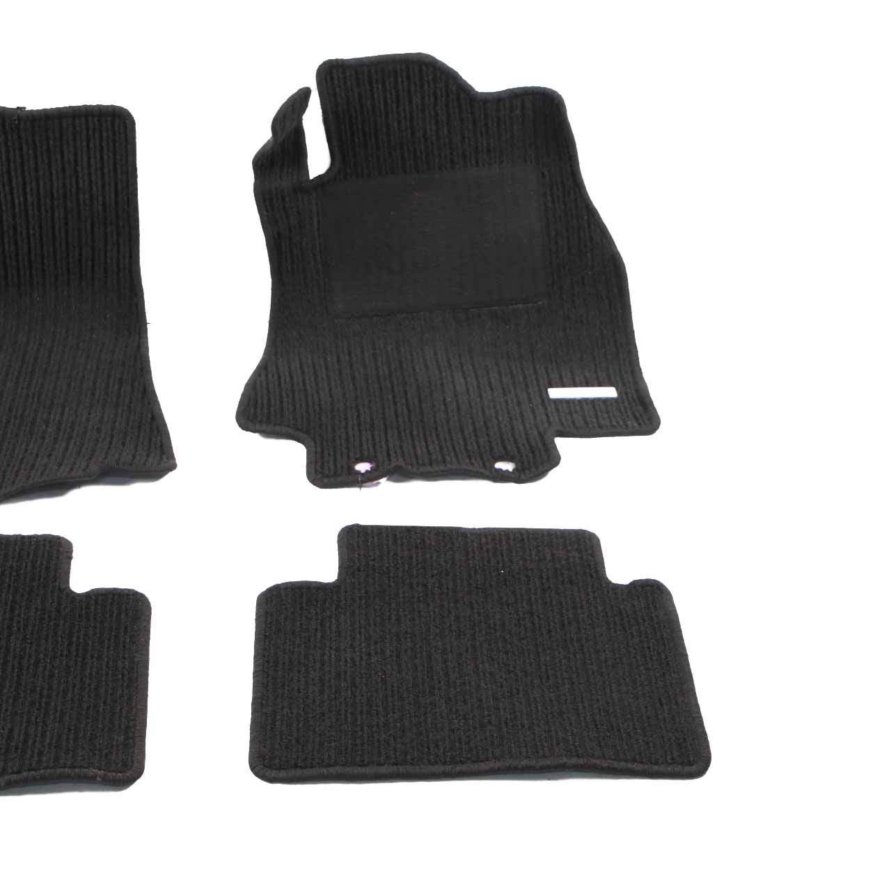 Mercedes W245 Floor Mats Set Interior Front Rear Footwell Floor Covers Black