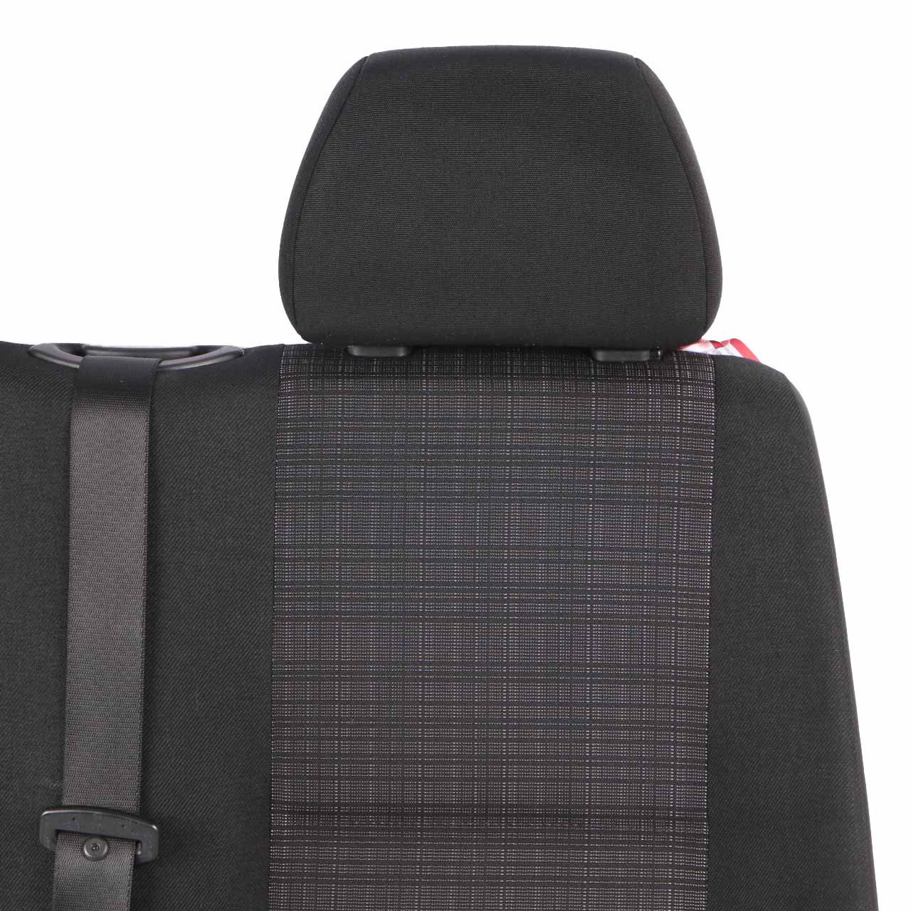 Front Backrest Mercedes W906 Sprinter Double Left N/S Cloth Black Tunja Fabric