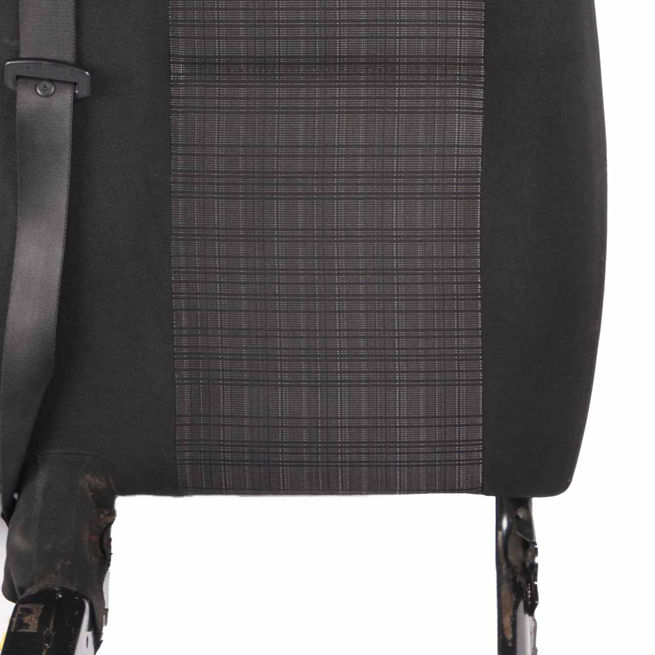 Front Backrest Mercedes W906 Sprinter Double Left N/S Cloth Black Tunja Fabric