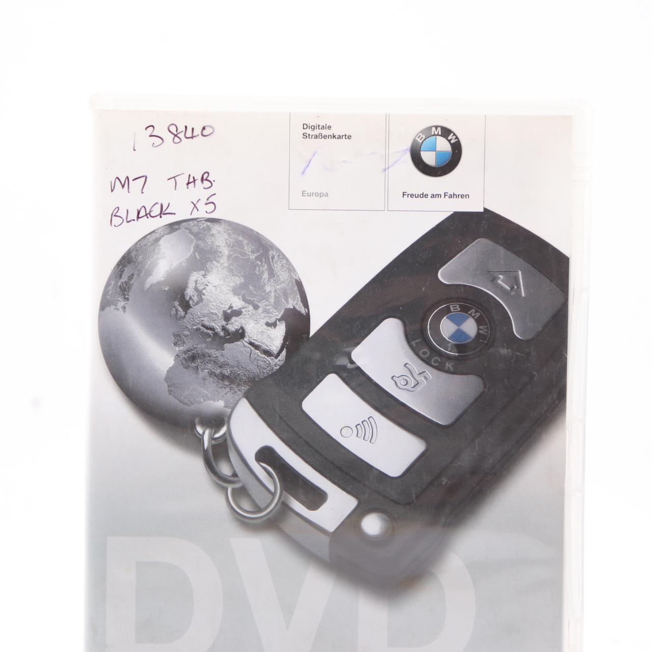 BMW Disc Professional Navigation 07-02 Navteq DVD Road Map Europe T1000-11912