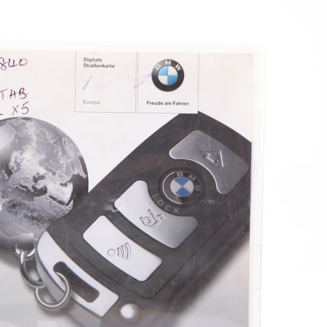 BMW Disc Professional Navigation 07-02 Navteq DVD Road Map Europe T1000-11912