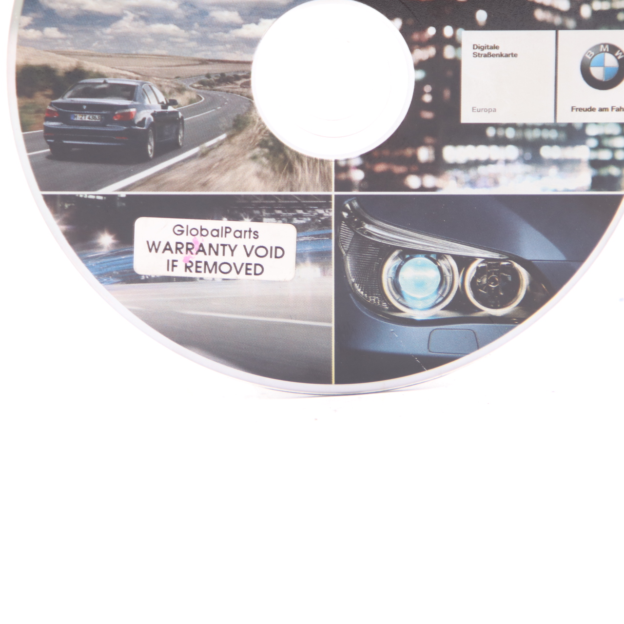 BMW Disc Professional Navigation 2014 DVD Road Map Europe T1000-21053