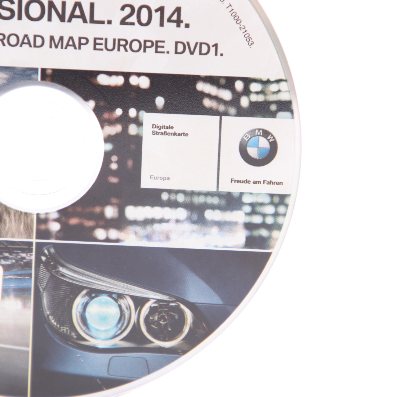 BMW Disc Professional Navigation 2014 DVD Road Map Europe T1000-21053