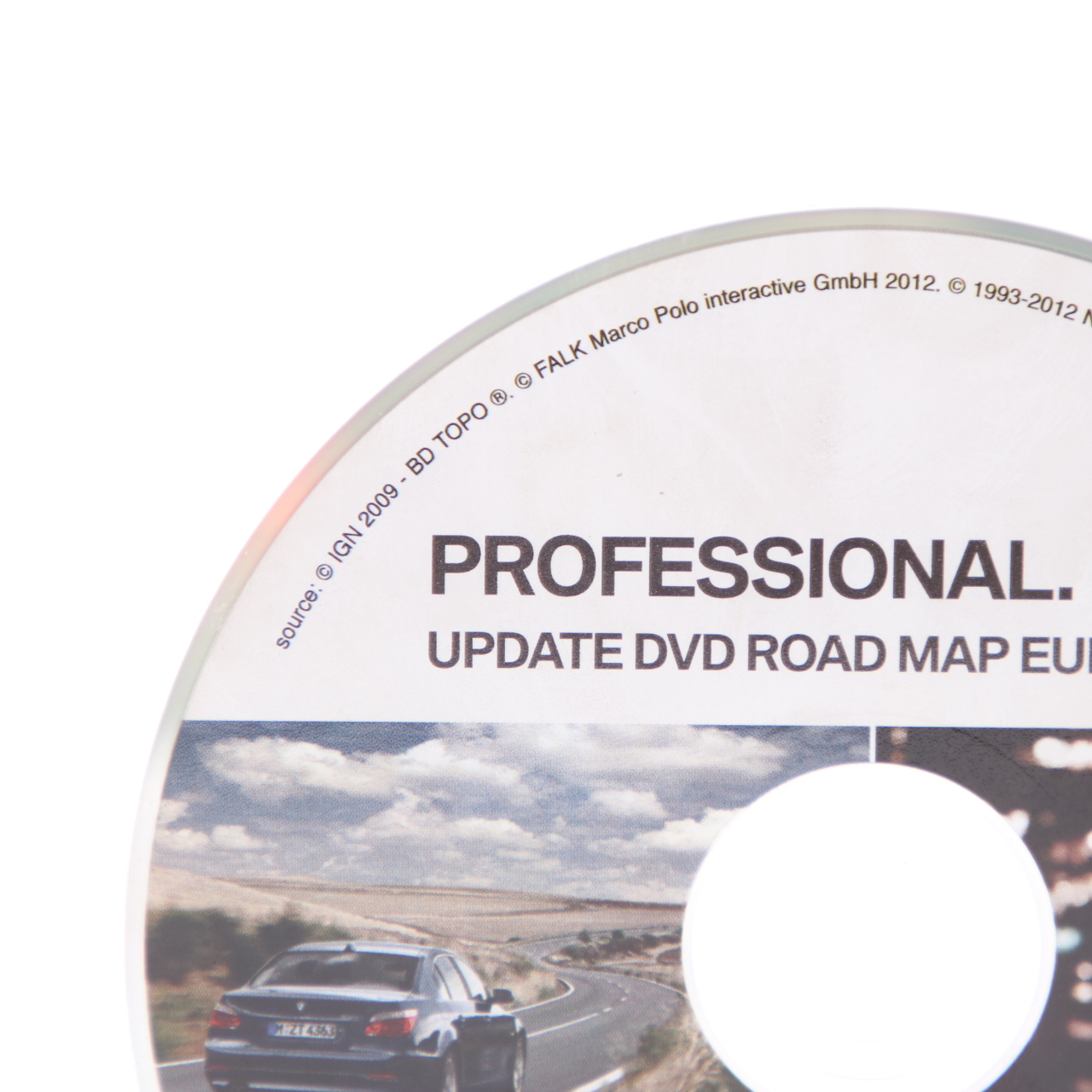 BMW Disc Professional Navigation 2014 DVD Road Map Europe T1000-21053