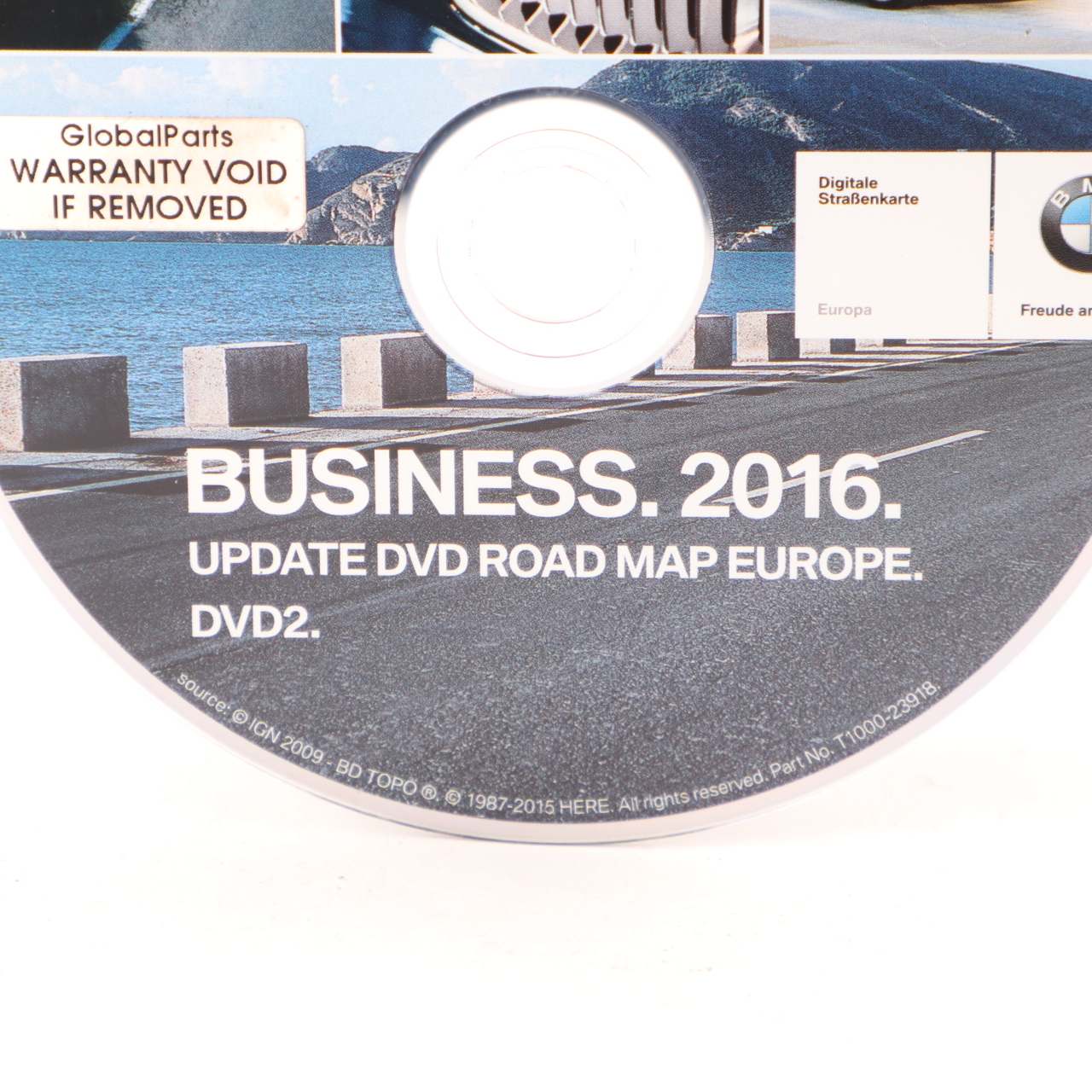 BMW Disc Business Navigation DVD Road Map Europe T1000-23918