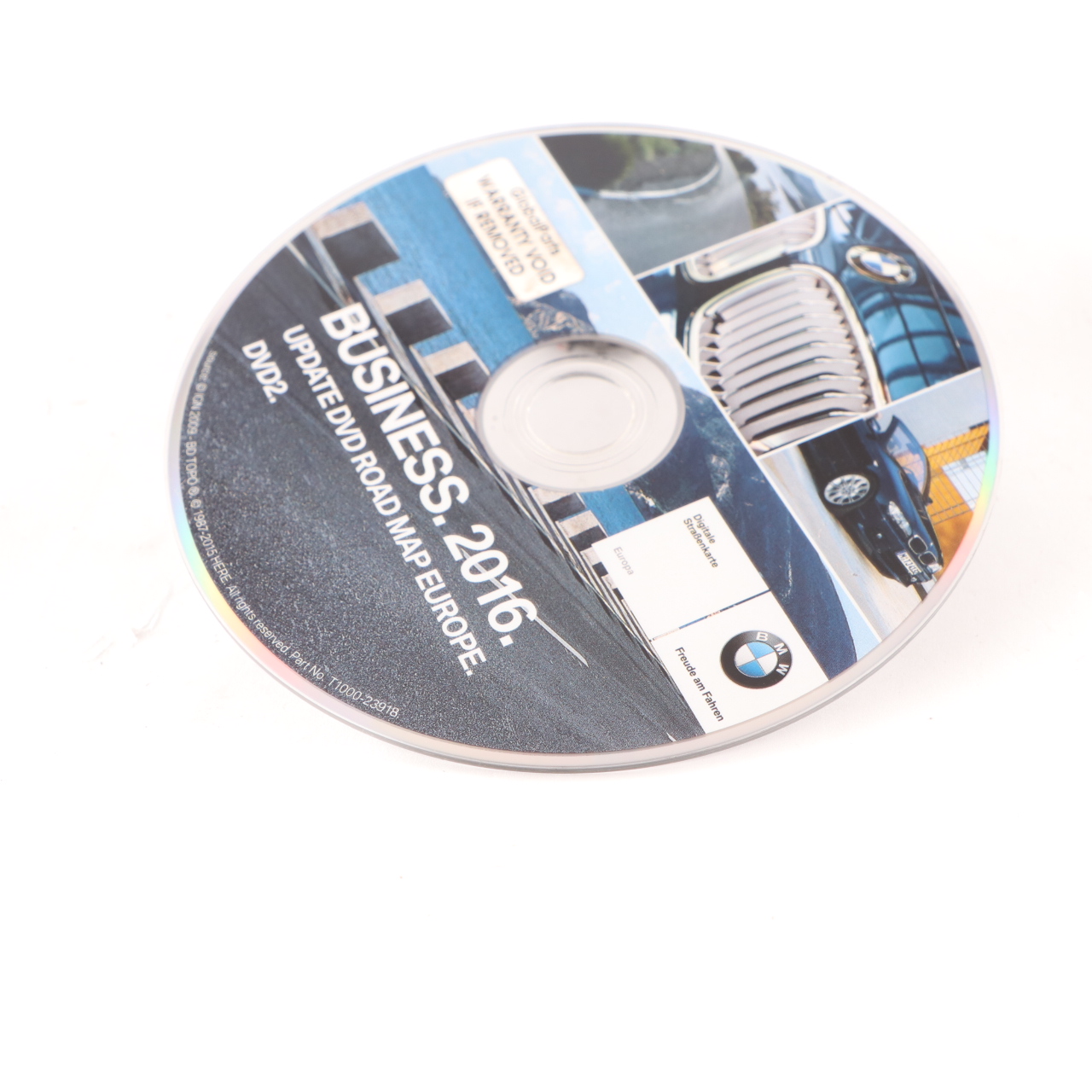 BMW Disc Business Navigation DVD Road Map Europe T1000-23918