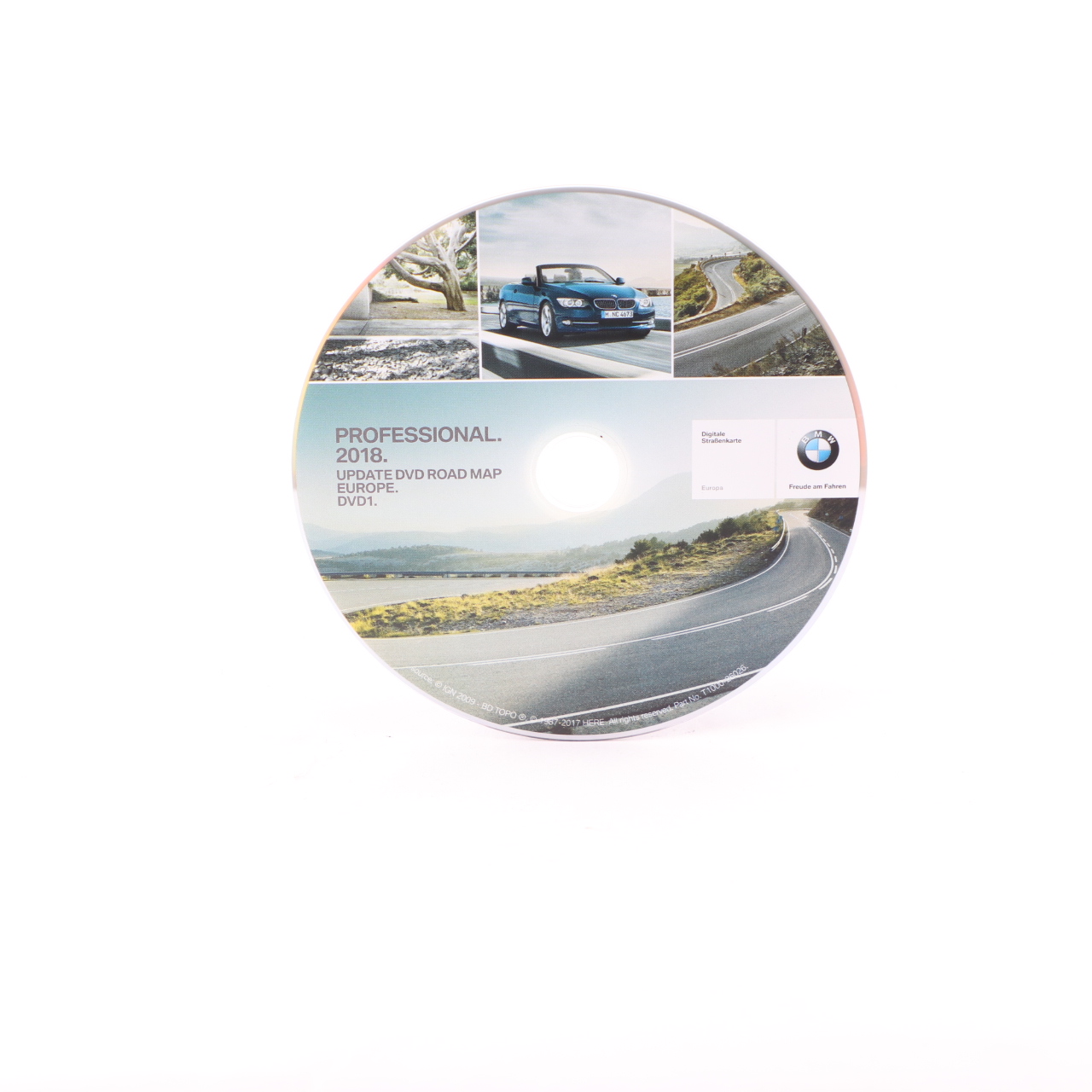 BMW Disc Professional Navigation DVD Road Map Europe T1000-26026