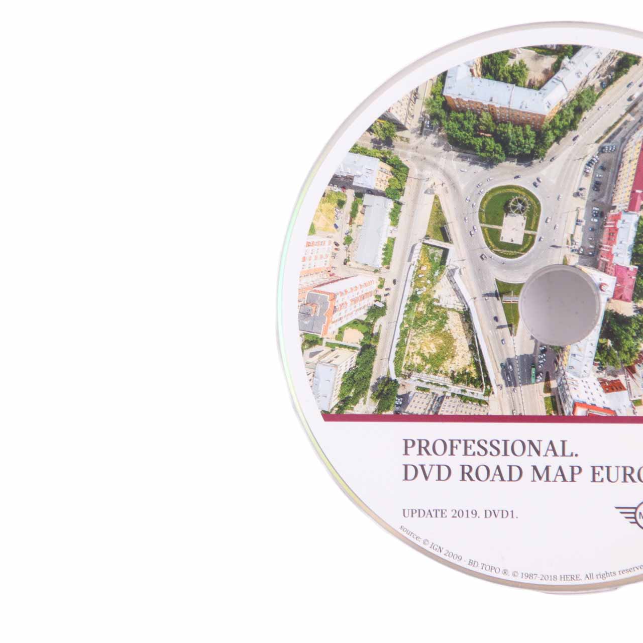 Mini Professional Navigation DVD Disc 2019 Update Road Map Europe T1000-26957