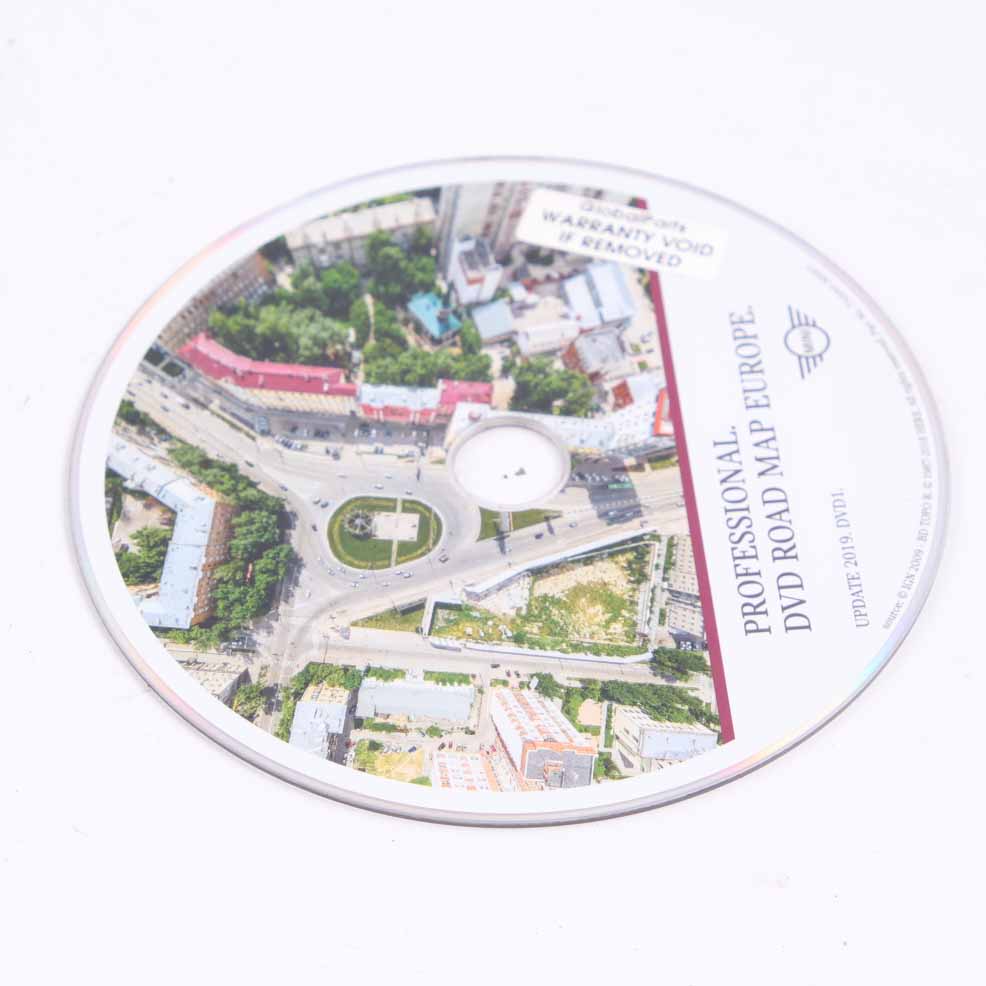 Mini Professional Navigation DVD Disc 2019 Update Road Map Europe T1000-26957