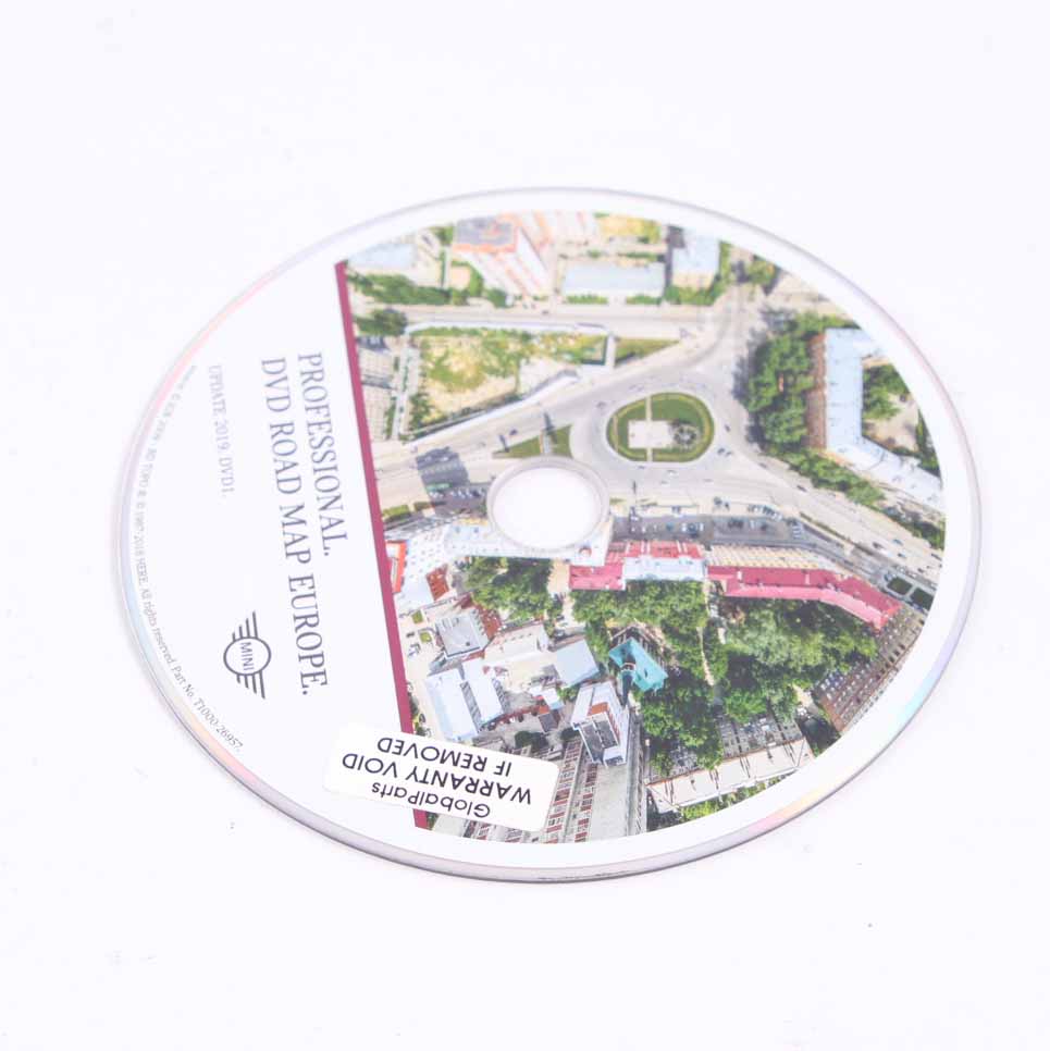 Mini Professional Navigation DVD Disc 2019 Update Road Map Europe T1000-26957