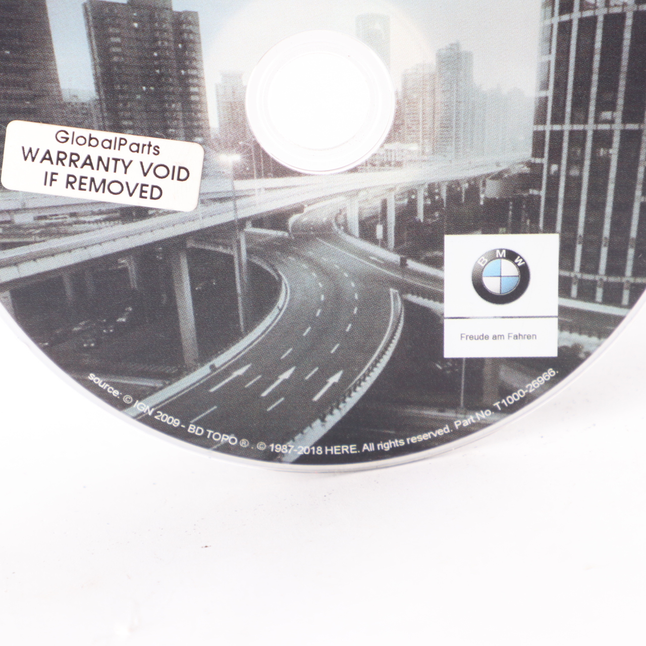 BMW Disc Navigation DVD Road Map Europe T1000-26966