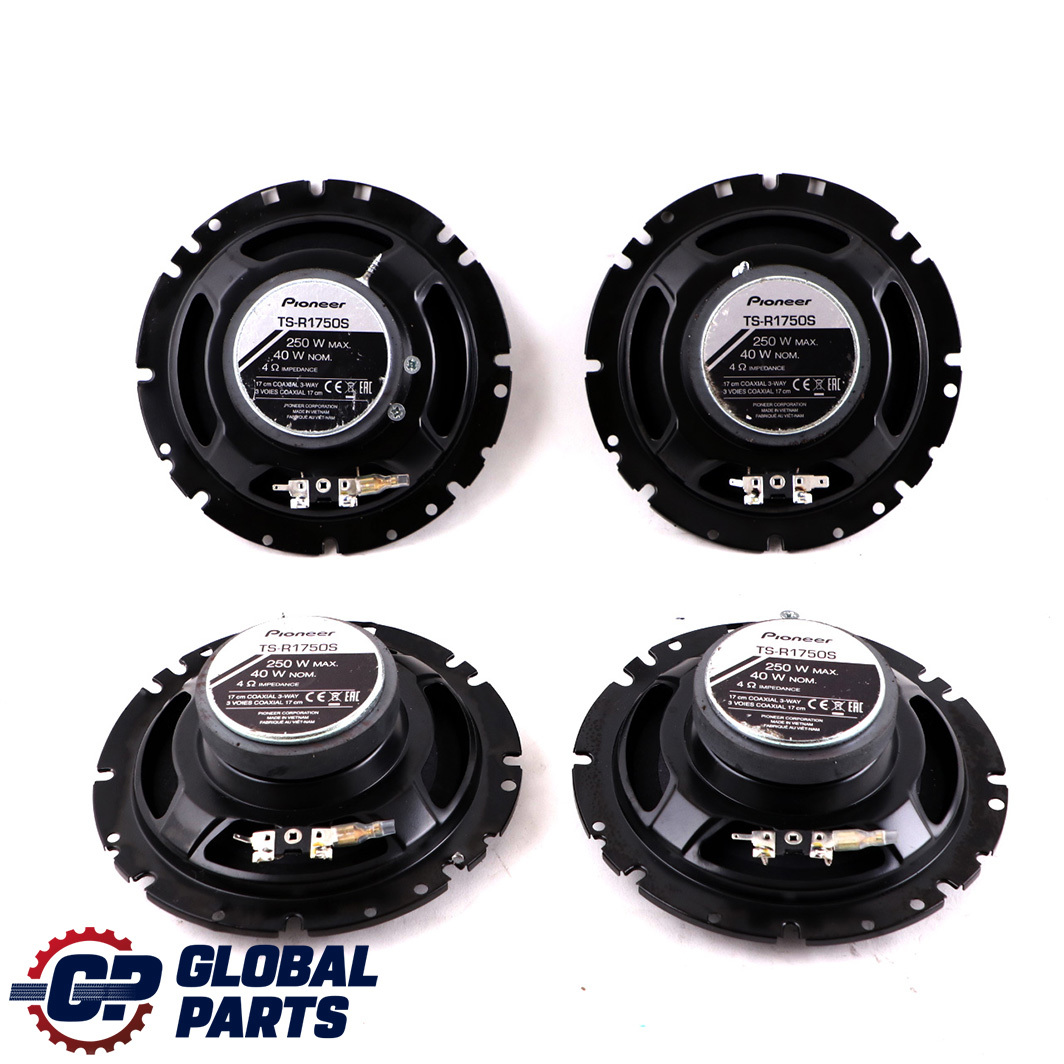 Genuine Pioneer TS-R1750S Stereo 3-Way Coaxial Speaker Loudspeaker Set