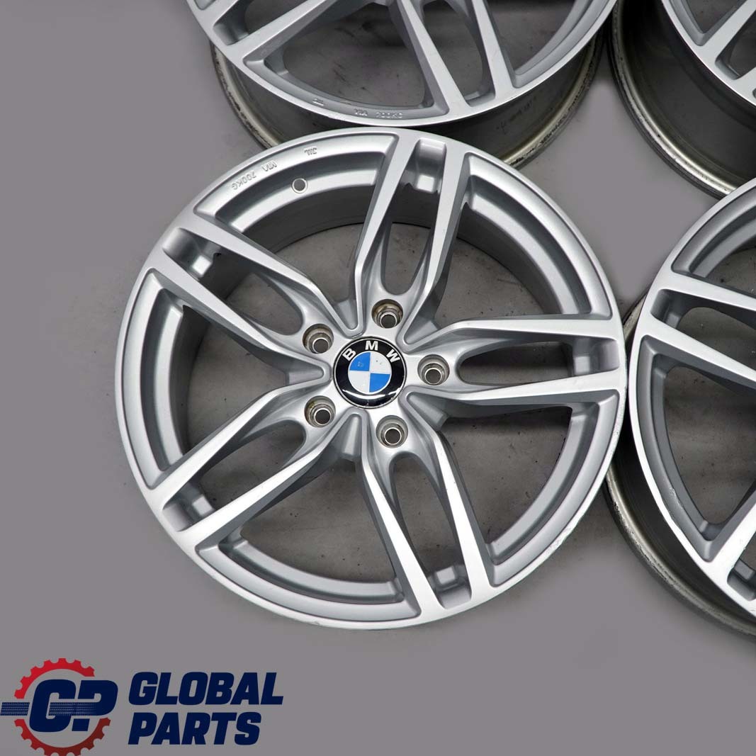 BMW Silver Complete Set 4x Wheel Alloy Rim 17" 7,5J VIA