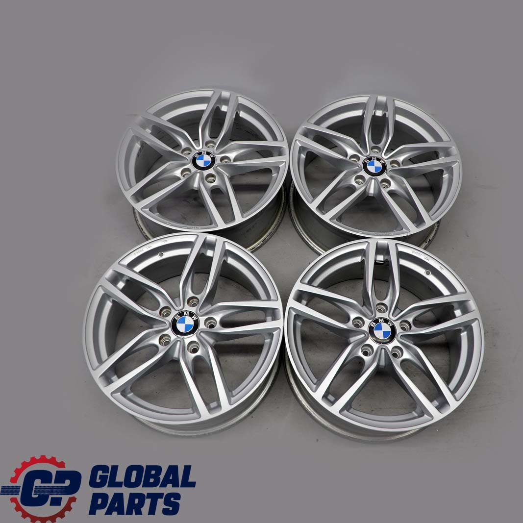 BMW Silver Complete Set 4x Wheel Alloy Rim 17" 7,5J VIA