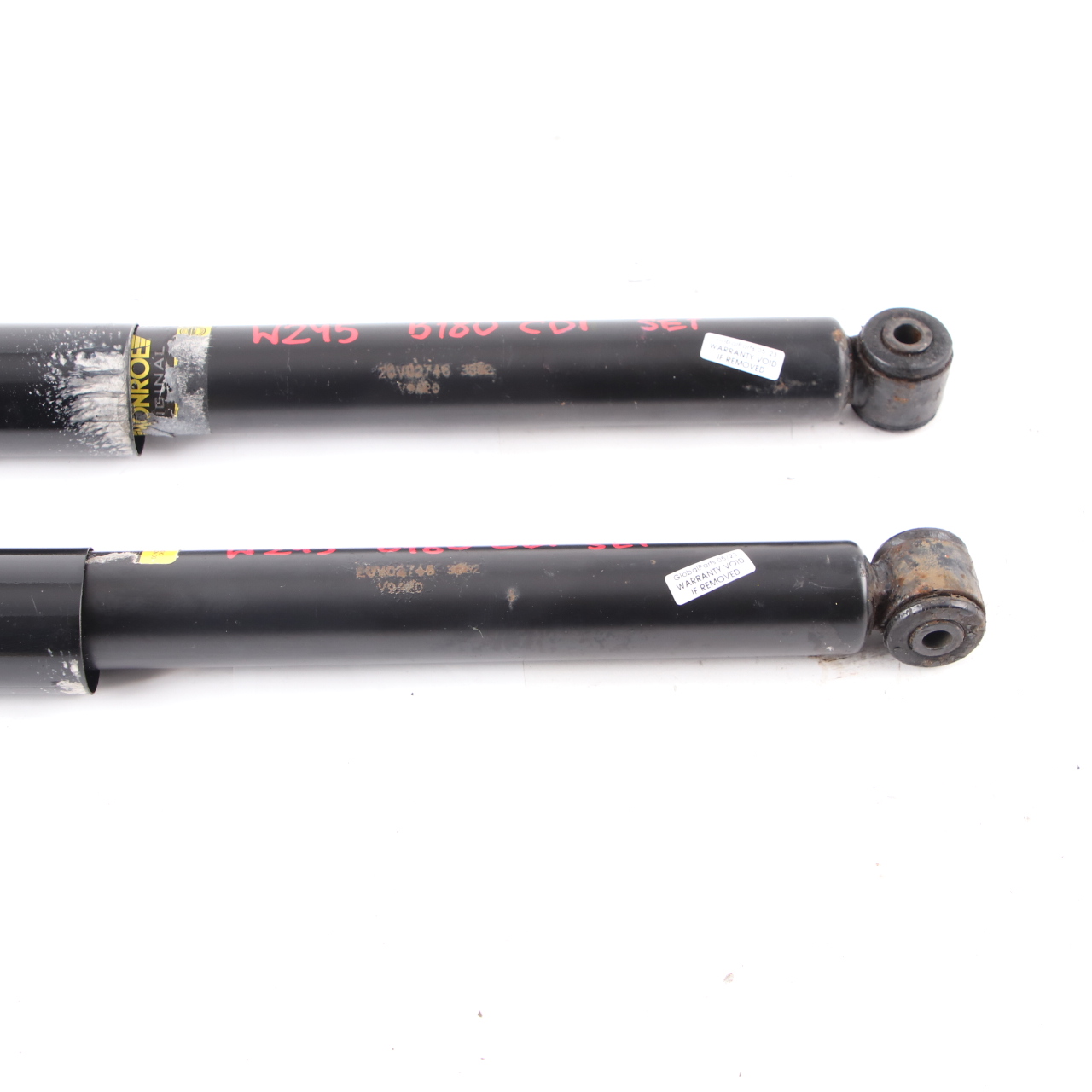 Spring Strut Set Mercedes W245 Monroe Rear Shock Absorber Suspension Unit Set