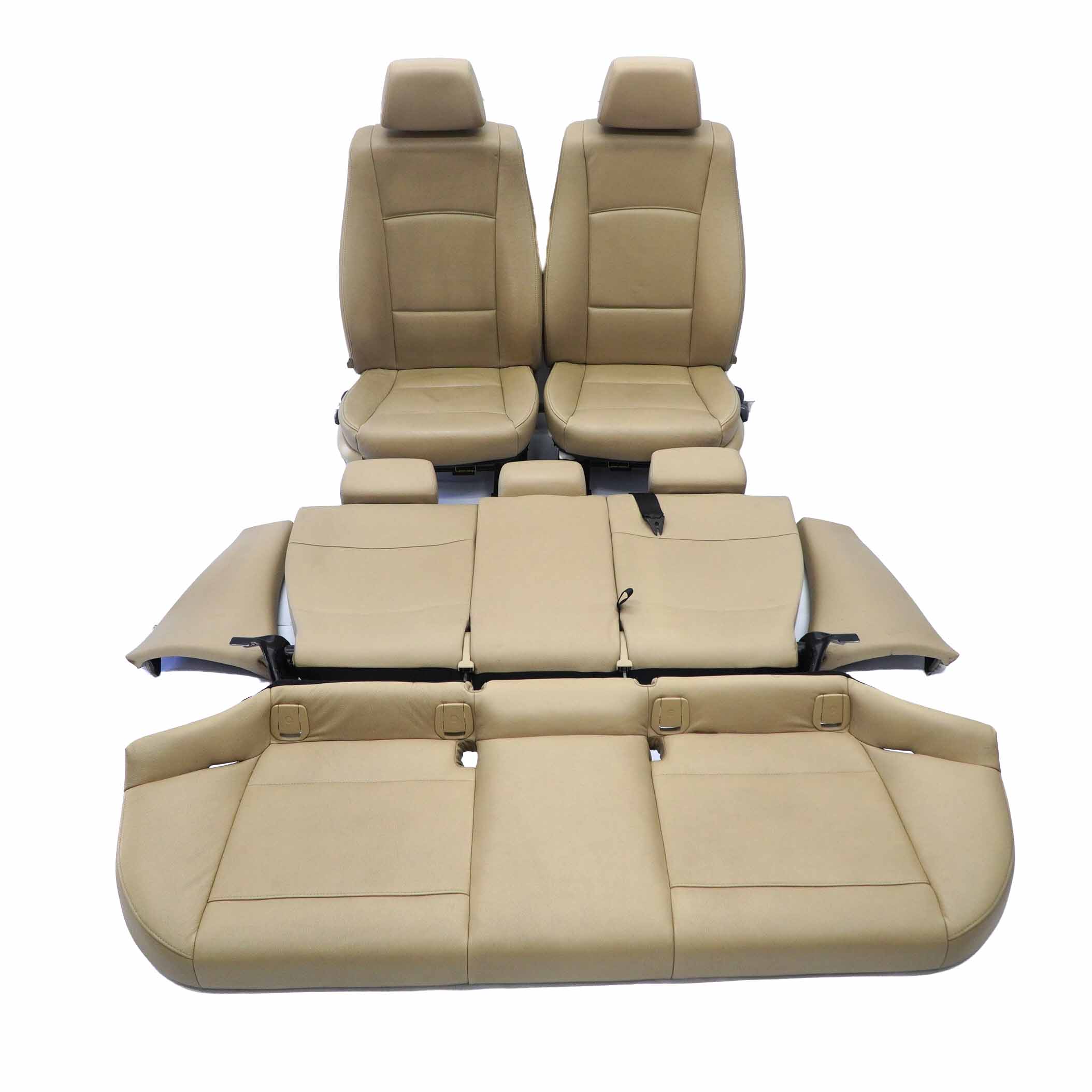 Seats BMW X1 E84 Beige Nevada Leather Interior Front Rear Seat Set Door Cards