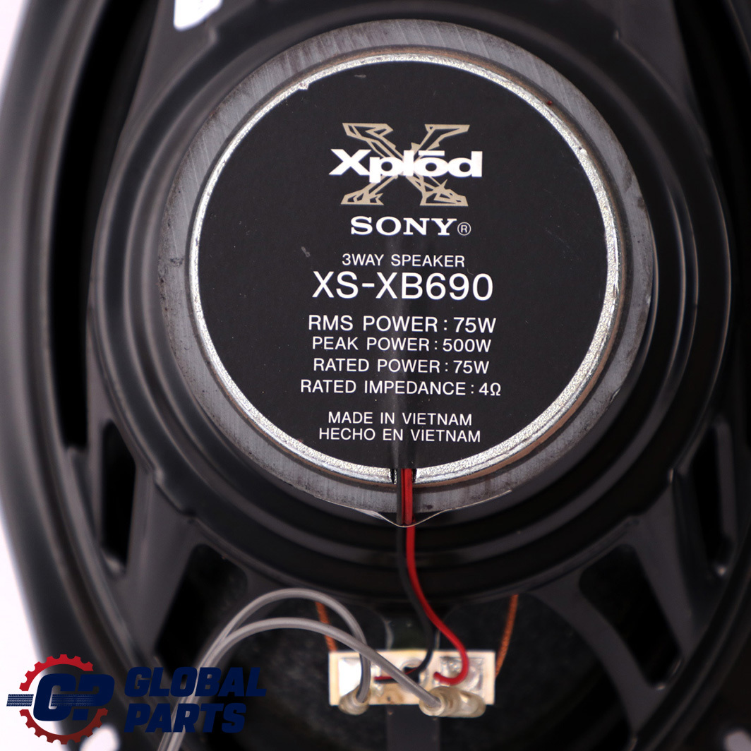 Genuine Sony Xplod XS-XB690 Stereo 3-Way Coaxial Speaker Loudspeaker Set